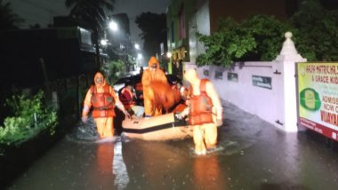 NDRF Rescues 15 People from Waterlogged Areas of Tambaram District